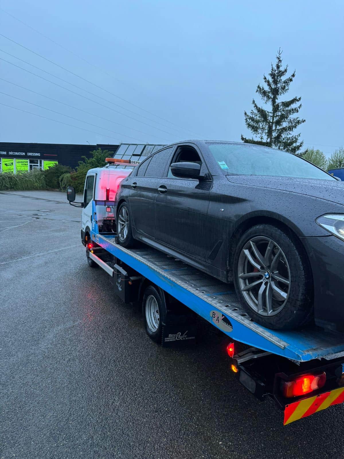 Remorquage BMW